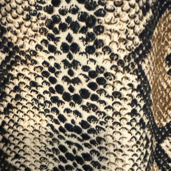 Entro Snake-print Patterned flare leg bellbottoms - Picture 4 of 6